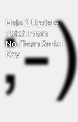 halo 2 update patch from nosteam